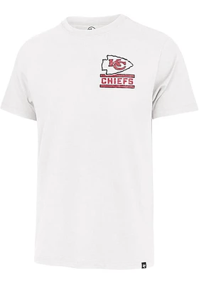 47 Kansas City Chiefs White OPEN FIELD FRANKLIN Short Sleeve Fashion T Shirt