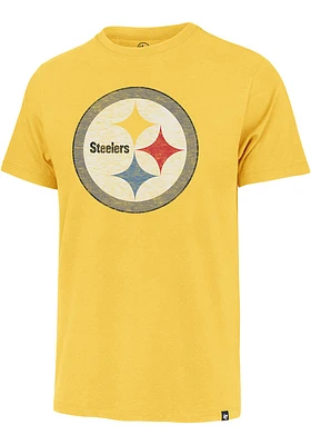 47 Pittsburgh Steelers Gold PREMIER FRANKLIN Short Sleeve Fashion T Shirt