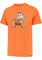 47 Cleveland Browns Orange Premier Franklin Short Sleeve Fashion T Shirt