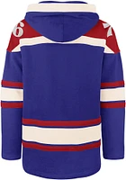 47 Philadelphia 76ers Mens Blue Superior Lacer Fashion Hood