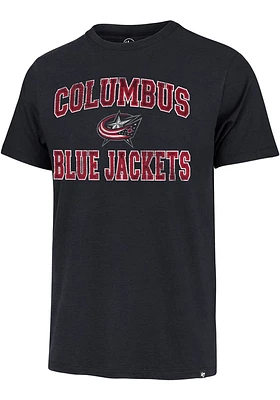 47 Columbus Blue Jackets Union Arch Franklin Short Sleeve Fashion T Shirt