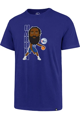 James Harden Philadelphia 76ers Player Super Rival Short Sleeve T Shirt