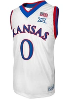 Frank Mason  Original Retro Brand Kansas Jayhawks White Classics Jersey