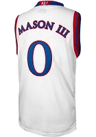 Frank Mason  Original Retro Brand Kansas Jayhawks White Classics Jersey