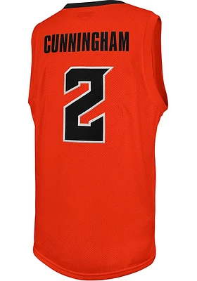 Cade Cunningham  Original Retro Brand Oklahoma State Cowboys Orange Classics Jersey