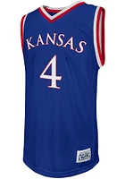 Devonte Graham  Original Retro Brand Kansas Jayhawks Youth Replica Blue Basketball Jersey