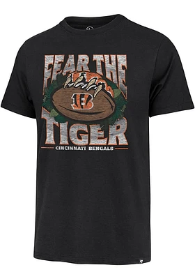 47 Cincinnati Bengals Black Regional Franklin Short Sleeve Fashion T Shirt