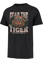 47 Cincinnati Bengals Black Regional Franklin Short Sleeve Fashion T Shirt