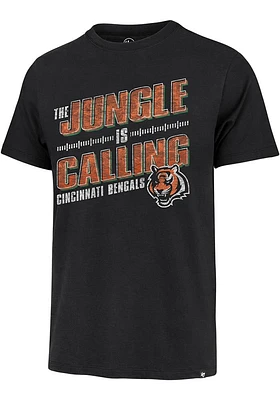 47 Cincinnati Bengals Black Regional Franklin Variety Short Sleeve Fashion T Shirt