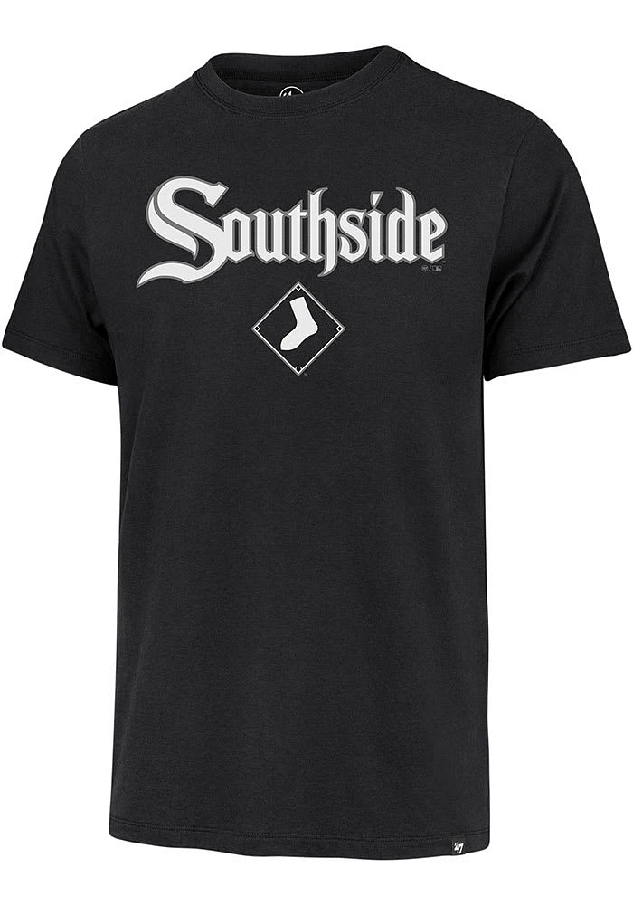 47 Chicago White Sox Black Pregame Franklin Short Sleeve Fashion T Shirt