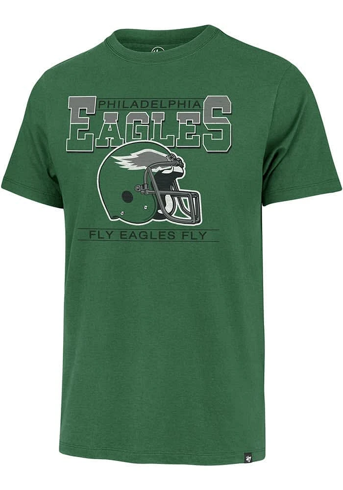 47 Philadelphia Eagles Kelly Green Time Lock Franklin Edition Short Sleeve Fashion T Shirt