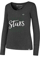 47 Dallas Stars Womens Black Forward LS Tee