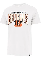 47 Cincinnati Bengals White Restart Franklin Short Sleeve Fashion T Shirt