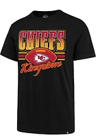 47 Kansas City Chiefs Black Super Rival Collection Short Sleeve T Shirt