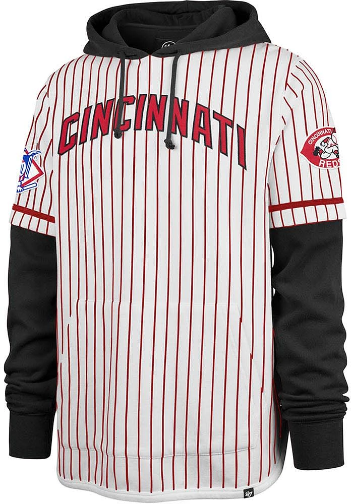 47 Cincinnati Reds Mens White Shortstop Fashion Hood