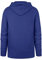 47 New York Giants Mens Blue Outrush Headline Long Sleeve Hoodie