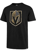 47 Vegas Golden Knights Black Grit Scrum Short Sleeve Fashion T Shirt