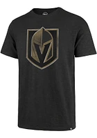 47 Vegas Golden Knights Charcoal Grit Scrum Short Sleeve Fashion T Shirt