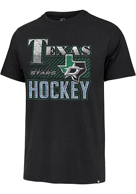 47 Dallas Stars Black Texas Hockey Graphic Short Sleeve Fashion T Shirt