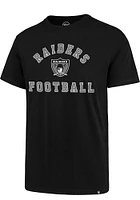 47 Las Vegas Raiders Black Super Rival Short Sleeve T Shirt