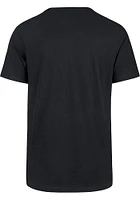 47 Cleveland Guardians Navy Blue Imprint Super Rival Short Sleeve T Shirt