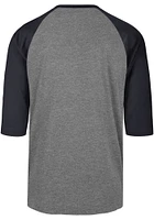 47 St Louis Cardinals Grey Regime Franklin Raglan Long Sleeve Fashion T Shirt