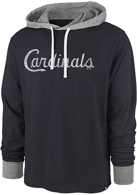 47 St Louis Cardinals Mens Navy Blue Domino Fashion Hood