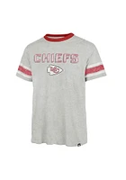 47 Kansas City Chiefs Grey OVERPASS Short Sleeve Fashion T Shirt