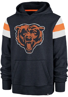 47 Chicago Bears Mens Navy Blue NICO Fashion Hood