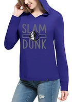 47 Dallas Mavericks Womens Blue Crosstown Hooded Sweatshirt