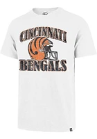 47 Cincinnati Bengals White Overrun Scrum Short Sleeve Fashion T Shirt