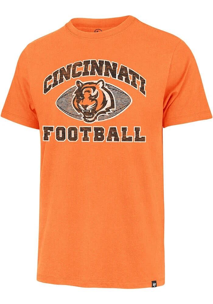 47 Cincinnati Bengals Orange Pathway Franklin Short Sleeve Fashion T Shirt