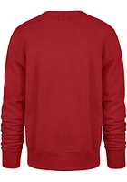 47 Ohio State Buckeyes Mens Red Arch Name Big 10 Long Sleeve Fashion Sweatshirt