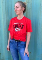 47 Kansas City Chiefs Red Outrush Short Sleeve T Shirt