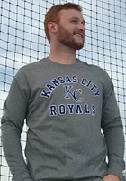 47 Kansas City Royals Grey Super Rival Long Sleeve T Shirt