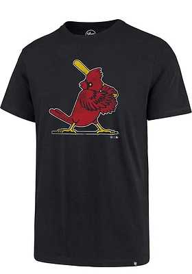 47 St Louis Cardinals Navy Blue Mascot Super Rival Short Sleeve T Shirt