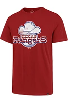 47 Texas Rangers Red Retro Super Rival Short Sleeve T Shirt
