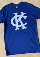 47 Kansas City Athletics Blue Retro Super Rival Short Sleeve T Shirt
