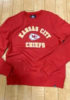 47 Kansas City Chiefs Mens Varsity Arch Long Sleeve Crew Sweatshirt