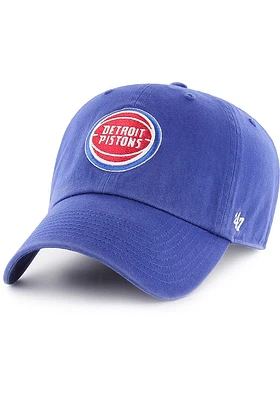 47 Detroit Pistons Clean Up Adjustable Hat - Blue