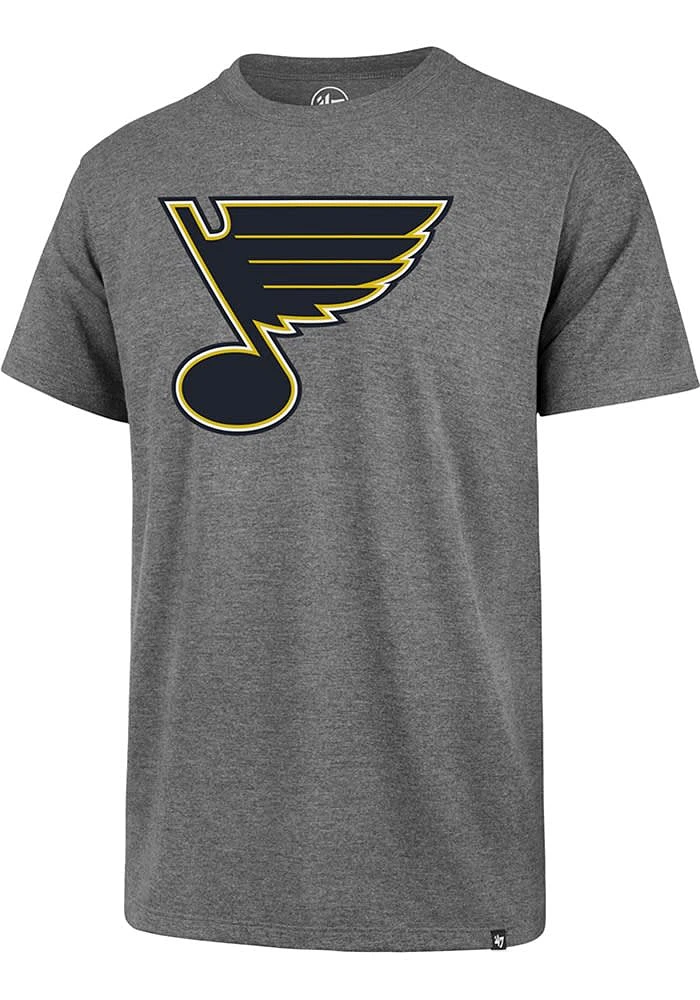 47 St Louis Blues Grey Imprint Short Sleeve T Shirt