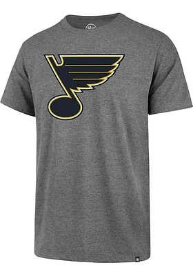 47 St Louis Blues Grey Imprint Short Sleeve T Shirt