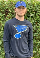 47 St Louis Blues Navy Blue Imprint Long Sleeve T Shirt