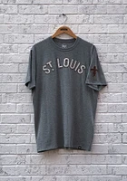 47 St Louis Browns Grey Striker Short Sleeve Fashion T Shirt