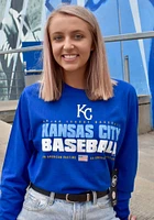 47 Kansas City Royals Blue Super Rival Long Sleeve T Shirt