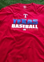 47 Texas Rangers Red Super Rival Long Sleeve T Shirt