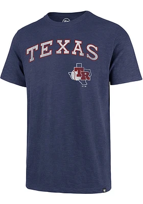 47 Texas Rangers Blue Scrum Short Sleeve Fashion T Shirt