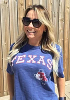 47 Texas Rangers Blue Scrum Short Sleeve Fashion T Shirt