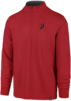 47 Texas Tech Red Raiders Mens Relay Long Sleeve Qtr Zip Pullover