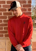 47 Texas Tech Red Raiders Mens Relay Long Sleeve Qtr Zip Pullover